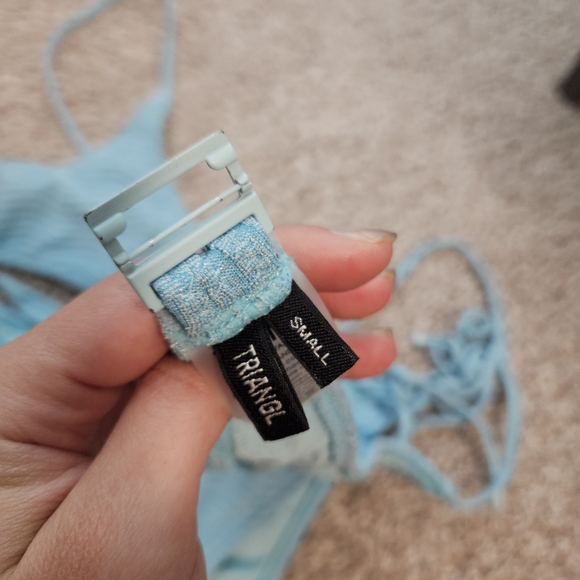 Triangl Swimwear Blue Bikini - Picture 3 of 3